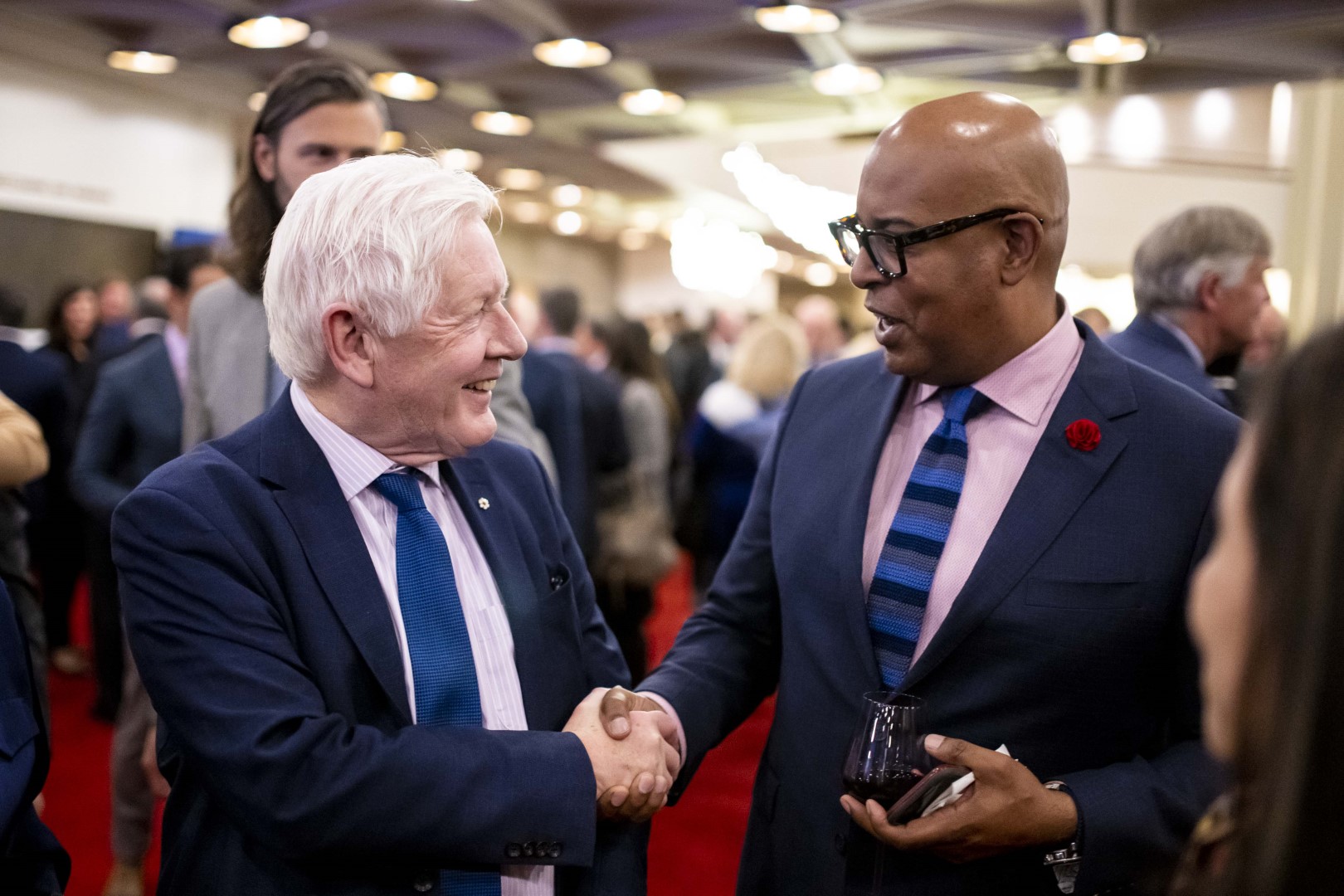 Bob Rae (left) and Nick Chambers (right)