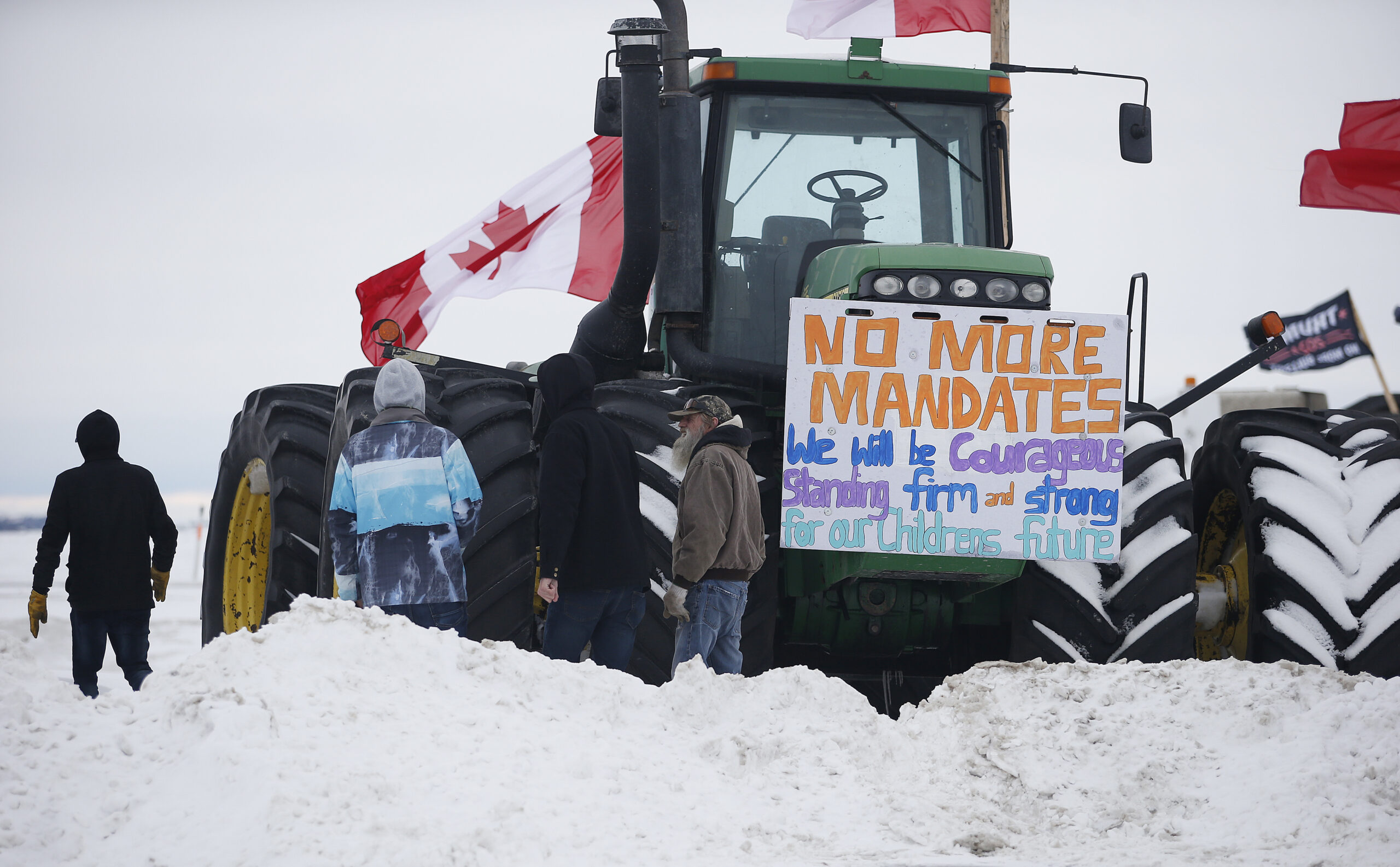 COVID mandate protest