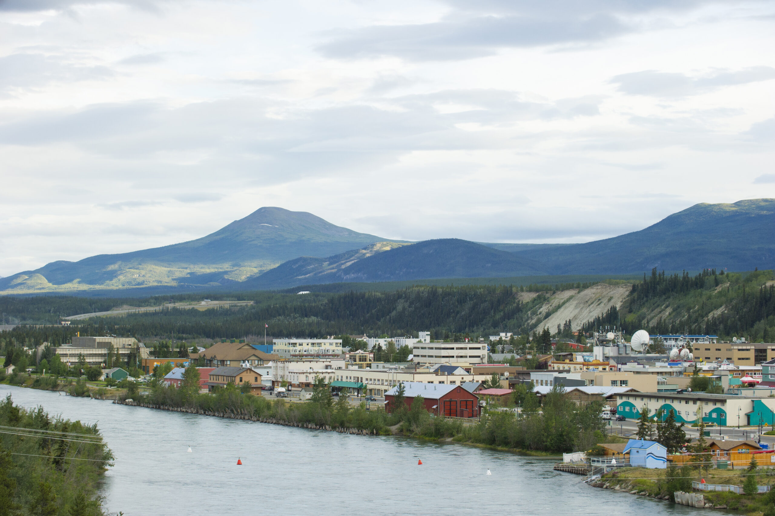 Whitehorse along the Yukon River