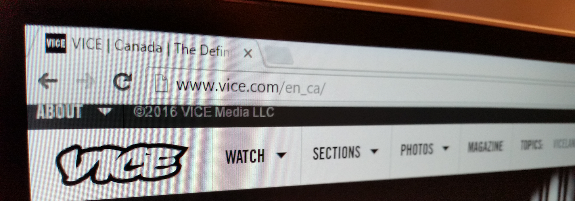 WordPress-Image-vice-website