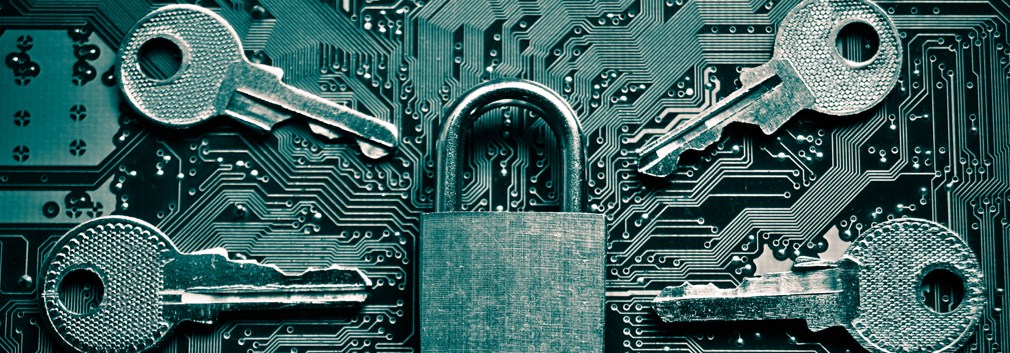 a-security-lock-on-a-computer-circuit