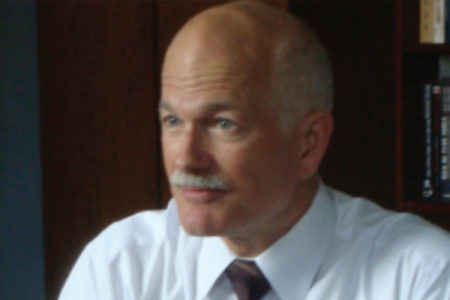 Image for A conversation <br>with Jack Layton