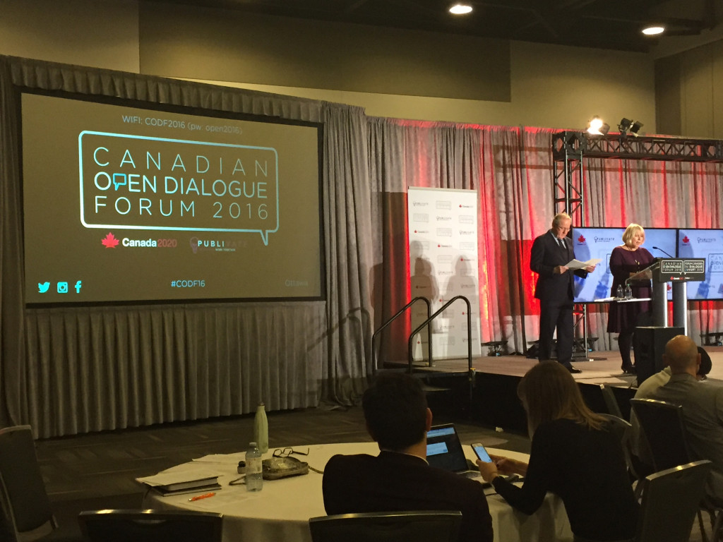 Canadian Open Dialogue Forum 2016