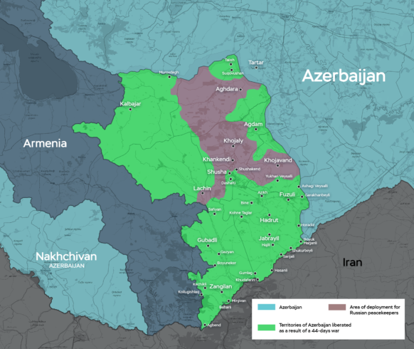 In The Karabakh Crisis Canada Must Support Rules Based International Order   JahangirliMap 582x490 