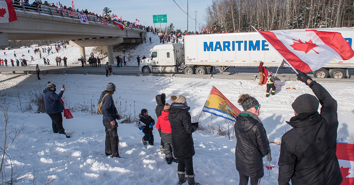 Convoys and protests Antilockdown mobilization grows in Canada