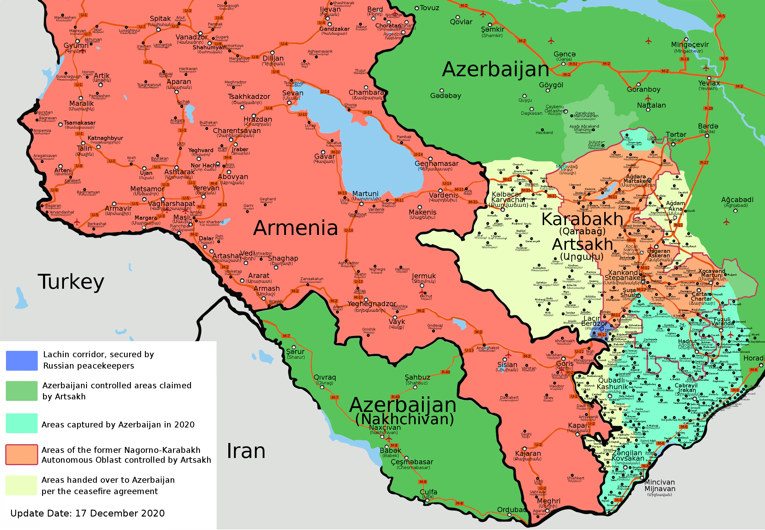 Armenia and the war;